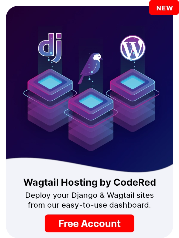 Wagtail Hosting by CodeRed